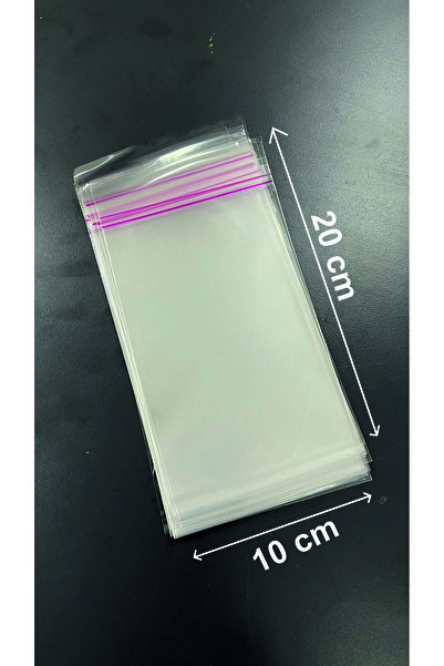 ButikSosyetik Şeffaf yapışkanlı 10x20 cm jelatin davetiye, kart için uyumlu 5...