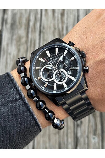 Daniel Klein Exclusıve Fonksiyonlu Çelik Kordon Su Geçirmez Erkek Kol Saati D...