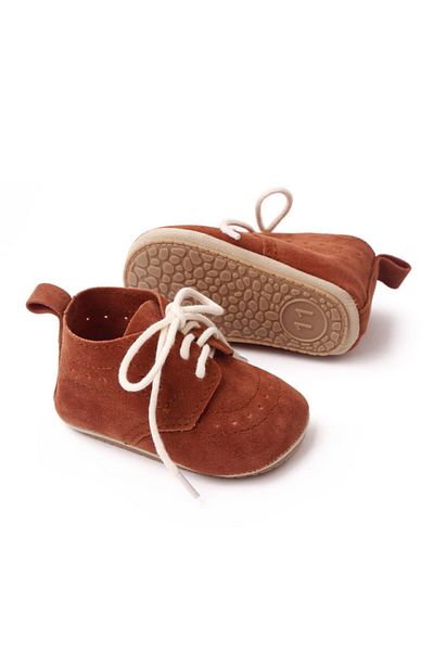 Superbaby Pantofiori maro - Elegant