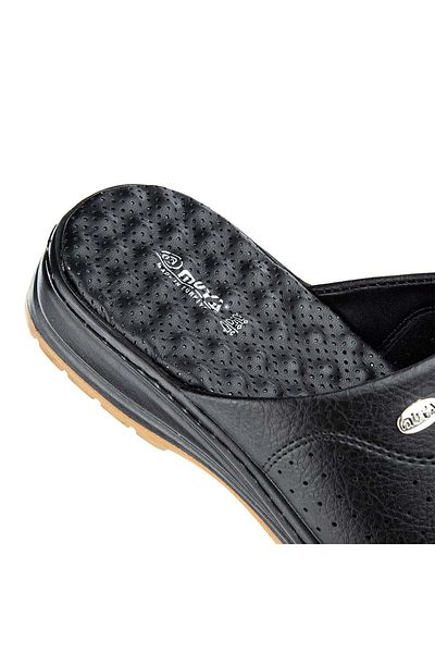 Muya Rider Multi-Purpose Non-Slip Sole Heel Spur Orthopedic Sabo Men's Slippers Black