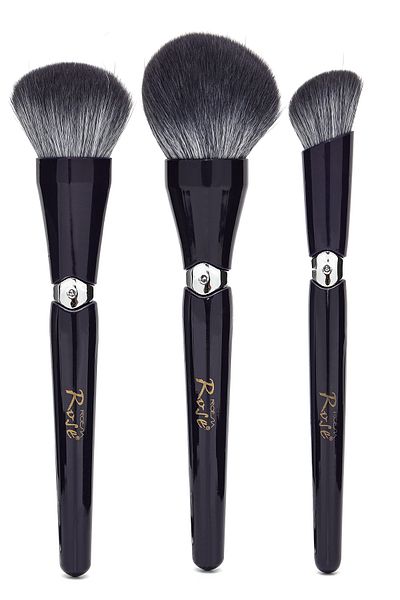 Roesıa Rose Cosmetics Rose Collection 3 Makeup Brush Set
