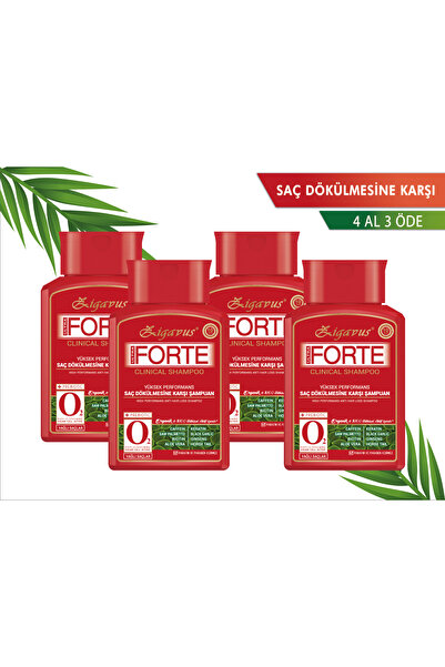 Zigavus Forte Ultra Clinical Yağlı Saçlar İçin Şampuan 220 X 4ml