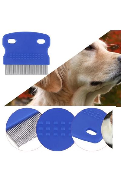 MR RZN STORE Pet Care Comb - Cat Dog Rabbit Fine Toothed Lice Flea Comb