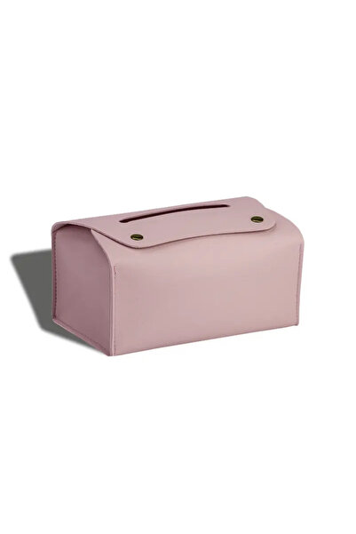 ABYZ Folding Napkin Box, Eco-Leather, dimensions 18x11x8cm, color Pink ABYZ™