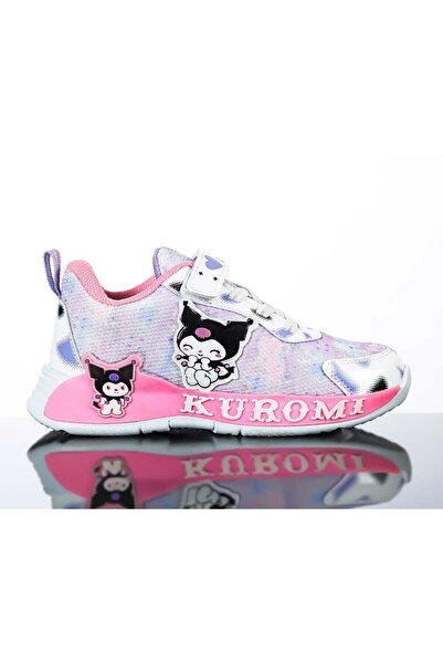 pediashoes KUROMİ IŞIKLI KIZ ÇOCUK SPOR AYAKKABISI HAFİF VE ESNEK 26 -30 NO A...