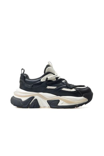 Lufian Kate Black Women's Genuine Leather Sports Shoes