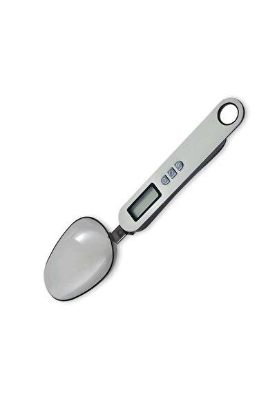 PUFO digital scale spoon for weighing butter, flour, tea, spices, 2 heads included