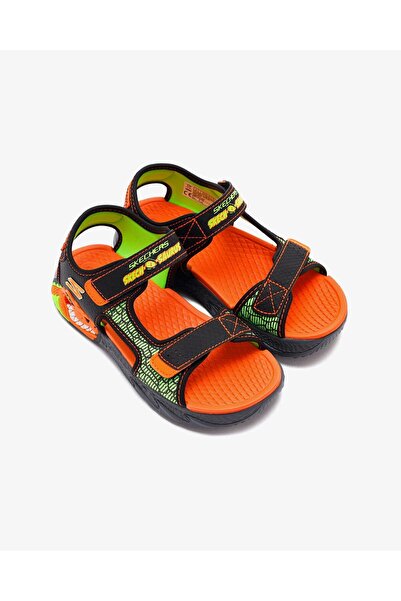 SKECHERS 400614 L Bkor S-Lights: Creature-Splash Children's Sports Shoes