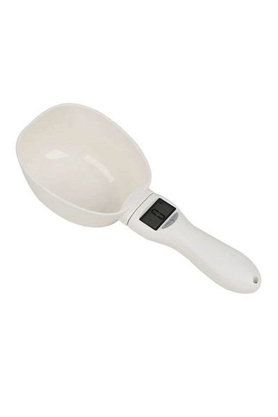 PUFO Lingură digitală pentru cântărirea untului, făinii, ceaiului, condimentelor, 23 cm