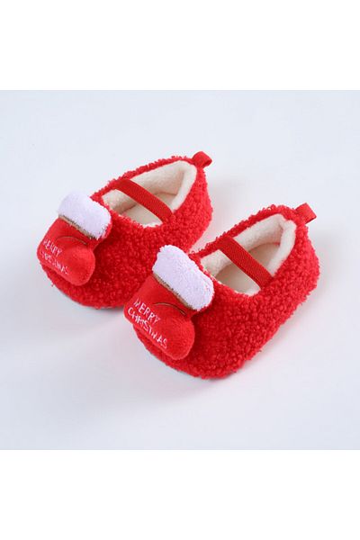 Superbaby Furry boots - Merry Christmas