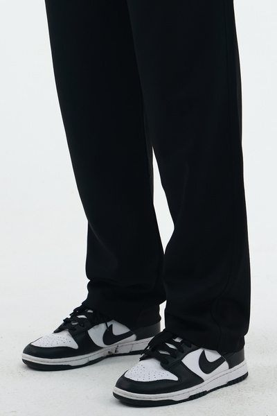 OXVİN Women's Baggy Wide Cut, Back Pocket, Oversize Loose Leg Trousers (Pike Fabric)