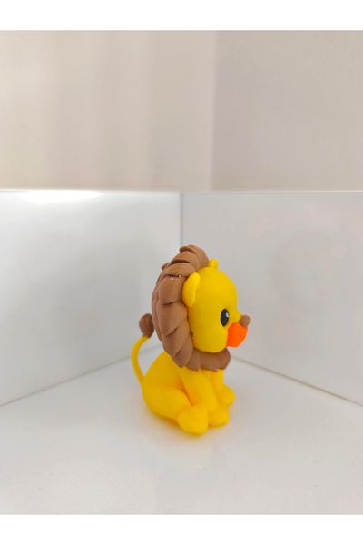 Alwin3d Safari Lion 7cm Cake Top Figure Ornament