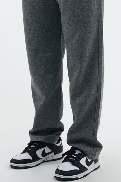 OXVİN Women's Baggy Wide Cut, Sports Sweatpants Style Oversize Loose Wide Leg Pants (Pike Fabric)