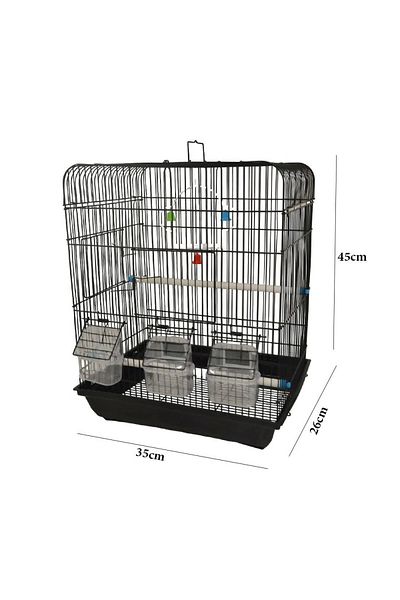 Others Metal Bird Cage with Rectangular Edges