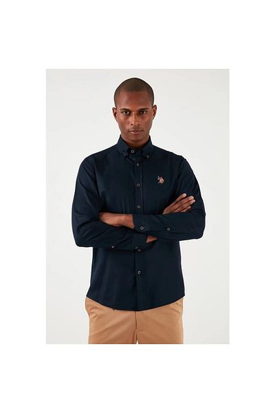 U.S. Polo Assn. Ανδρικό μακρυμάνικο μπλουζάκι U.S. POLO Basic