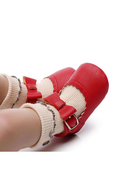 Superbaby Red shoes for girls - Bella
