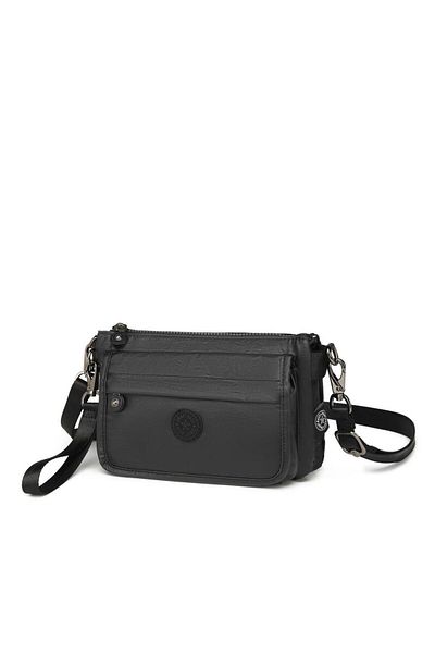 SMART BAGS Metallic Fabric Small Size Smart Bags Postman Women's Bag 1191