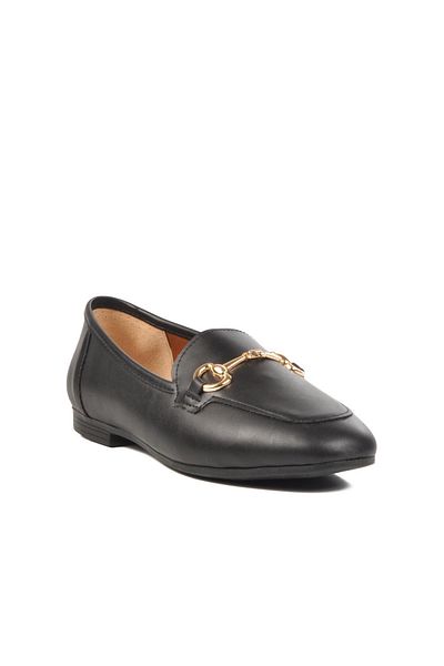 WALKWAY B-22 Z Black Women's Ballerinas