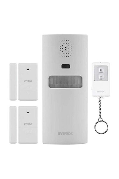 Everest EG-9830 PIR Kızılötesi Hareket Sensörlü Güvenlik Alarmı Uzaktan Kuman...