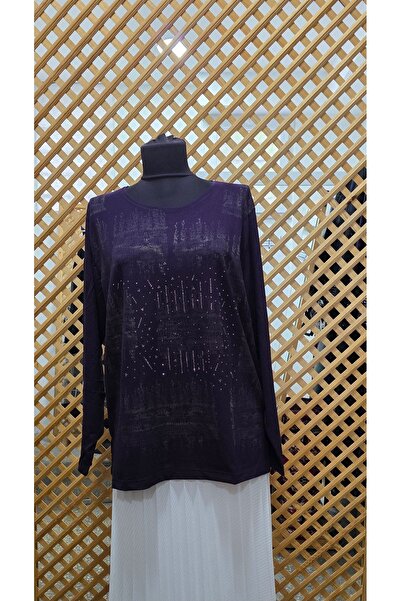 First Women's plus size jersey blouse