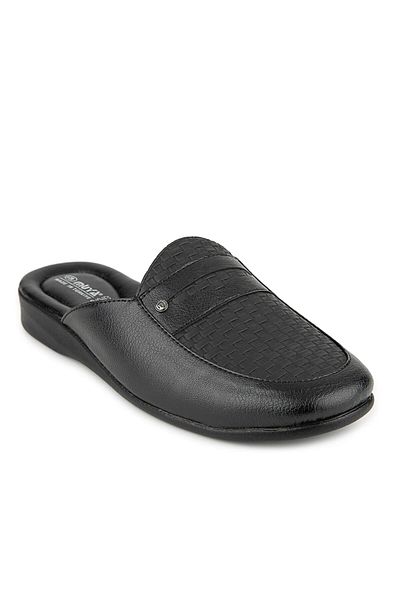 Muya Lengva 35410 Men's Classic Slippers Black