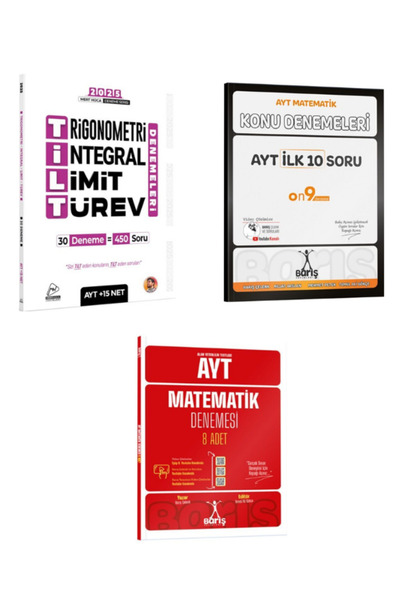 Garantör Akademi 2025 mert hoca tilt konu denemeleri ve barış ayt ilk on soru...