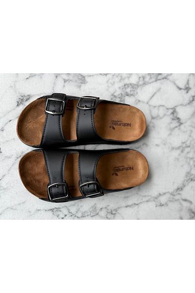GEZER Anatomical Women's Sandals Leather Slippers