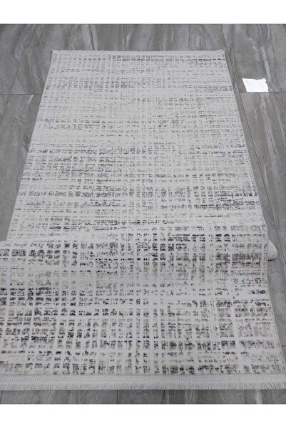 NOVA HALI Bambu tarz %100 Akrilik (Yün) Antrasit Halı yolluk salon halısı kor...