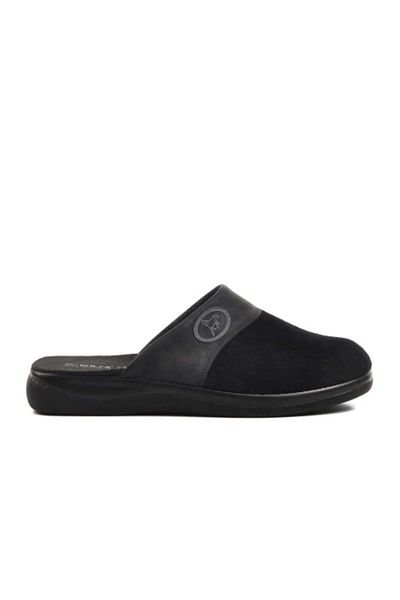 Muya Kailan 35808 Anatomical Men's Classic Slippers Black