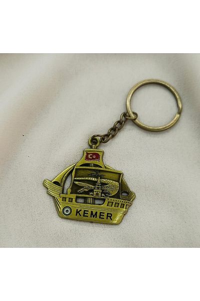Hd Marketim Keychain Metal Ship Moon Star Bag Car Wallet Ornament Belt Written