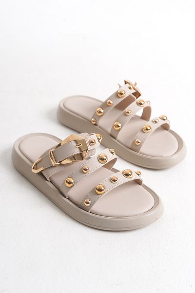 Liza Shoes Karen Women's Trock Belted Slippers A003-K831