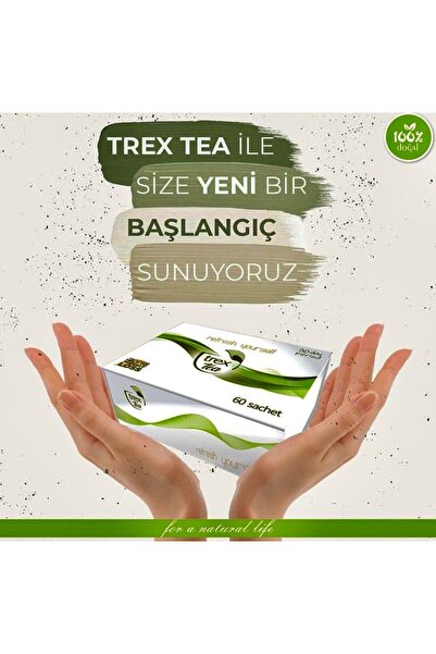 Trex Tea Zayıflamayı Destekleyen Ahududu Aromalı Detoks Form Çayı 1 Aylık