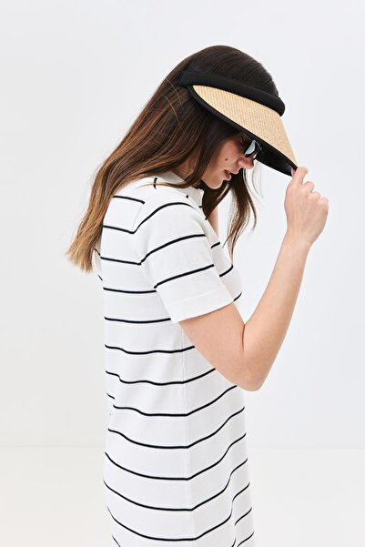 C&City Vizor Plaj Şapkası Y25730-31 Vizon