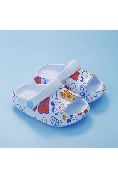 Superbaby Papuci bleu din cauciuc pentru baietei - Bob
