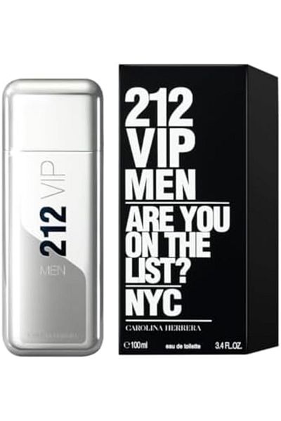 Carolina Herrera 212 VIP Cologne for Men by Carolina Herrera - Eau de Toilette, 100 ml