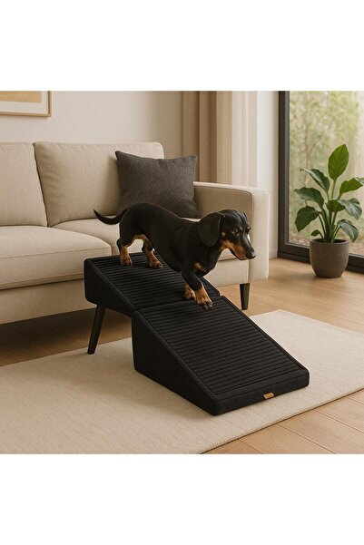 stillola Patipati Köpek Yatağı Köpek Rampası Puf Minder Iki Fonksiyon
