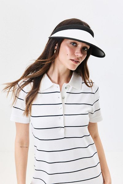 C&City Vizor Beach Hat Y25730-31 White