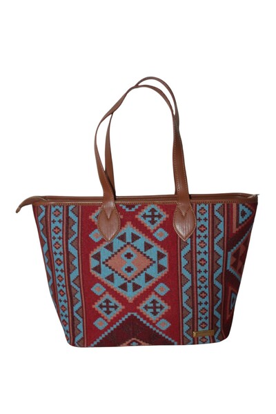 MEBES Otantik Desen Kadın Omuz Çantası Göreme Model GöremeÇantaM3