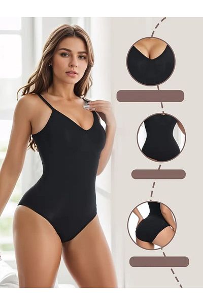 MİSTİRİK Mamey Chit Chit Corset - Black Color 5 Takımy Chit Chit Zi̇bin