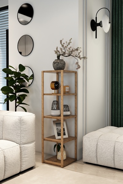 Jest Dekor Konsept ADEN 5 RAFLI BANYO RAFI (ATLANTİK ÇAM)