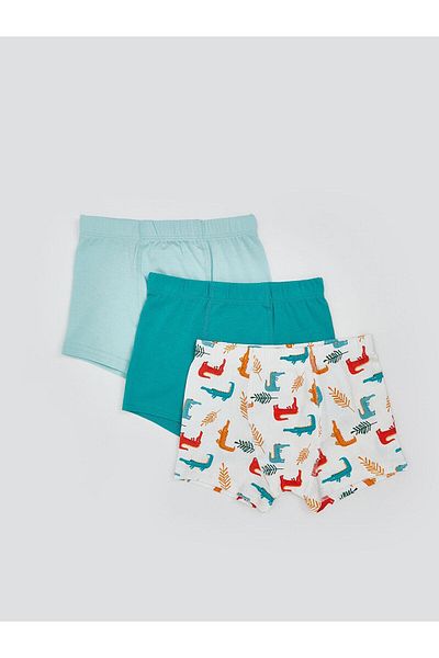 LC Waikiki LCW Kids Combed Cotton Boys Boxer 3-pack (S5)