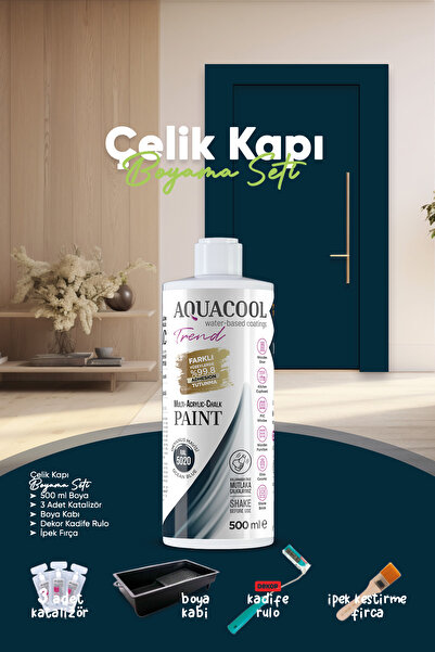 Aquacool Trend Çelik Kapı Boyama Seti