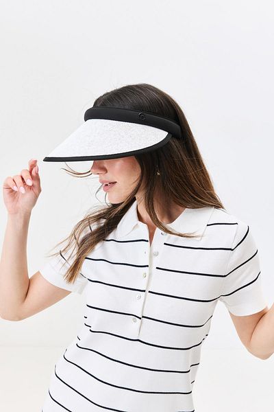 C&City Vizor Beach Hat Y25730-31 White