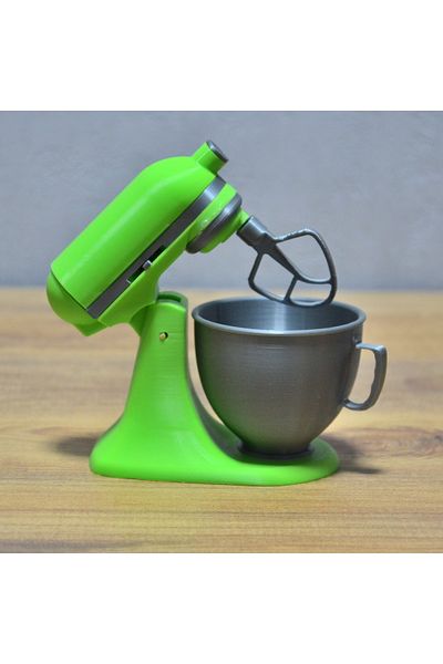 rmys Kitchen Chef Toy Figure/ Dough Kneading Machine / Kitchen Tools - Green