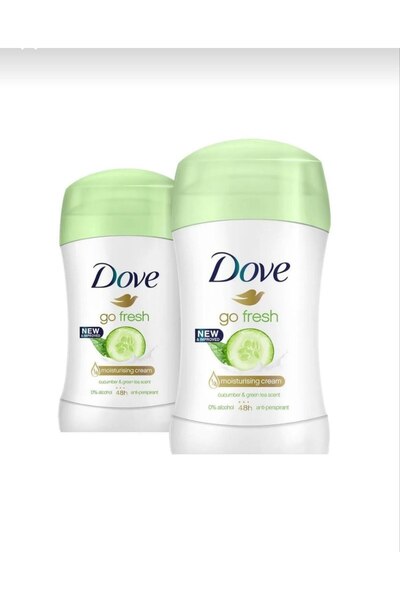 Dove Kadın Deodorant Stick Go Fresh Cotton Dry 48 Saat Koruma 40 g X 2 Adet