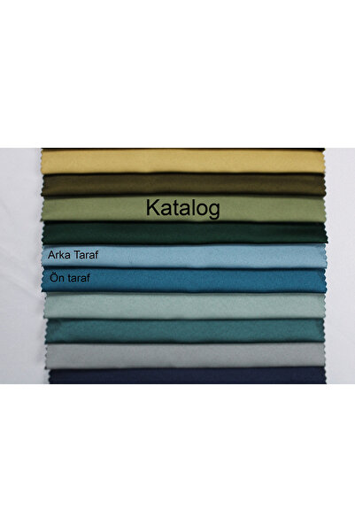 MebelPort Curtain Dauble Blackout Blackout Curtain Single Wing 1X2 American Pleated Background Curtain