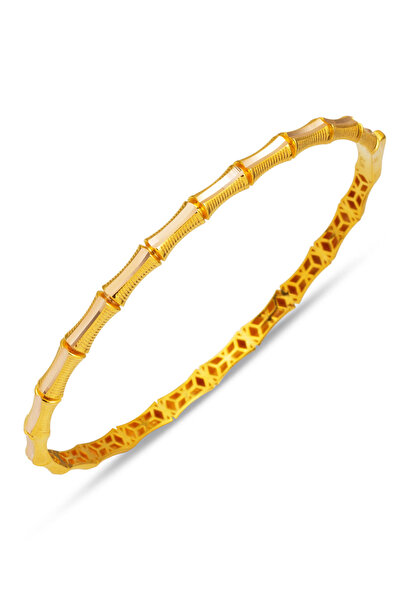 Bilezikci Ajda Model Altın Kelepçe Bileklik