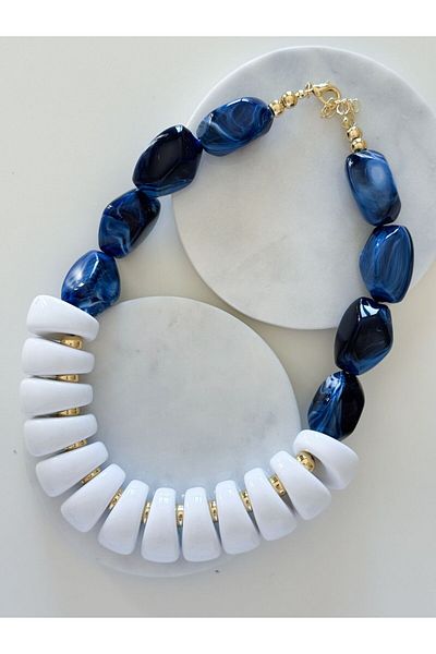 CHARMLUCKY Beads Summer Necklace