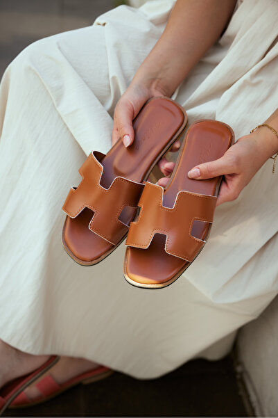 MİLAYA SHOES Sofi̇a Summer Women's Slippers