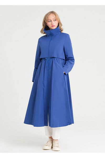 Armağan Gathered Waist Trench Coat